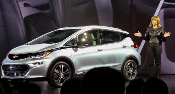 General Motors выпустили первый бюджетный электромобиль с запасом хода более 300 км