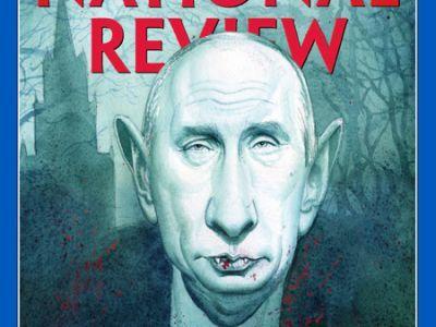 Такого еще не было - ведущий американский журнал изобразил Путина в виде упыря с кровью на губах Такого еще не было - ведущий американский журнал изобразил Путина в виде упыря с кровью на губах