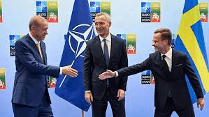 Эрдоган дал добро на вступление Швеции в НАТО.